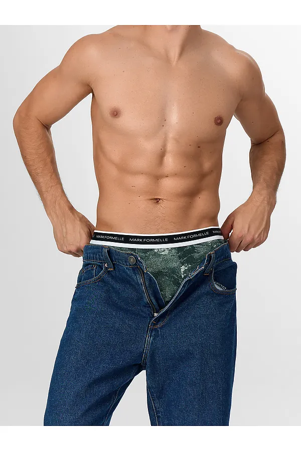Трусы мужские MARK FORMELLE, милитари - фото 2