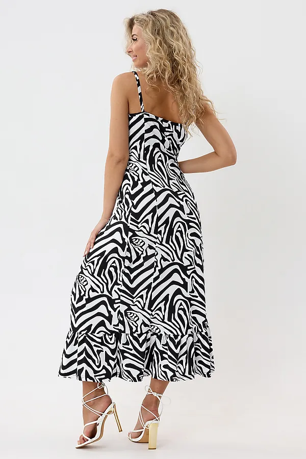 Сарафан С-Штрихи НАТАЛИ, зебра - фото 2