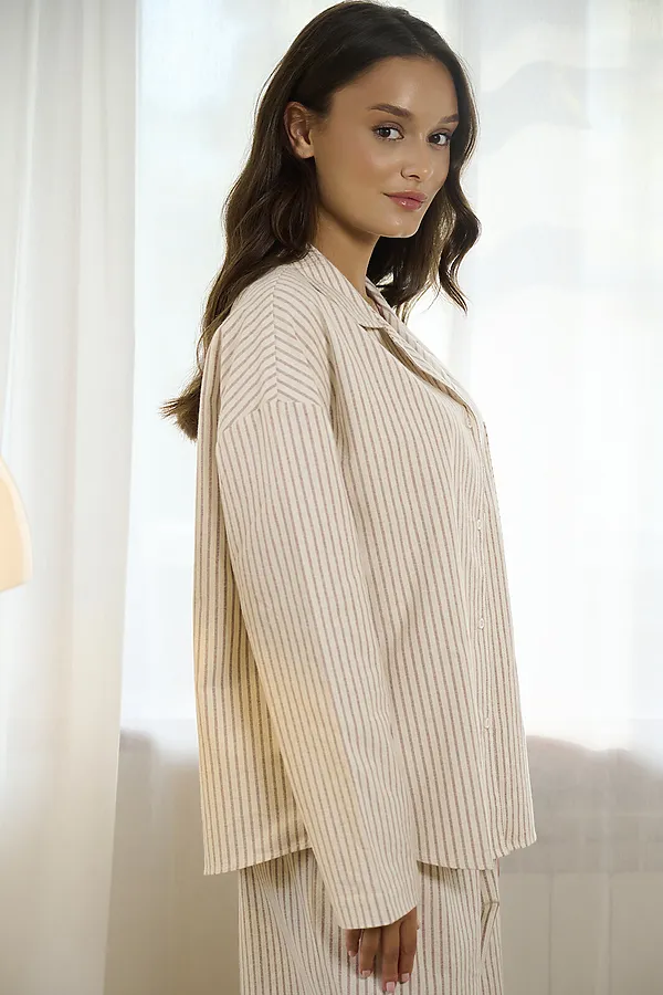 Пижама INDEFINI, бежевый - фото 2