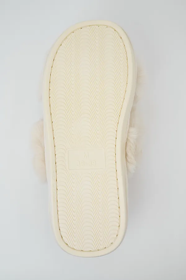 Тапочки женские. INDEFINI, молочный - фото 2