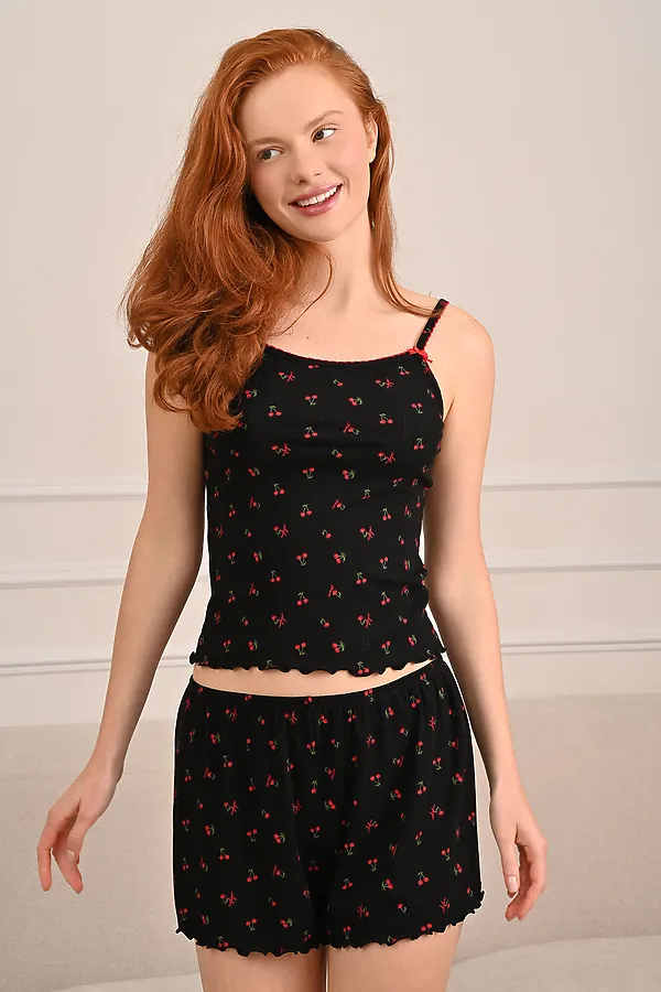 Пижама INDEFINI, черный - фото 2