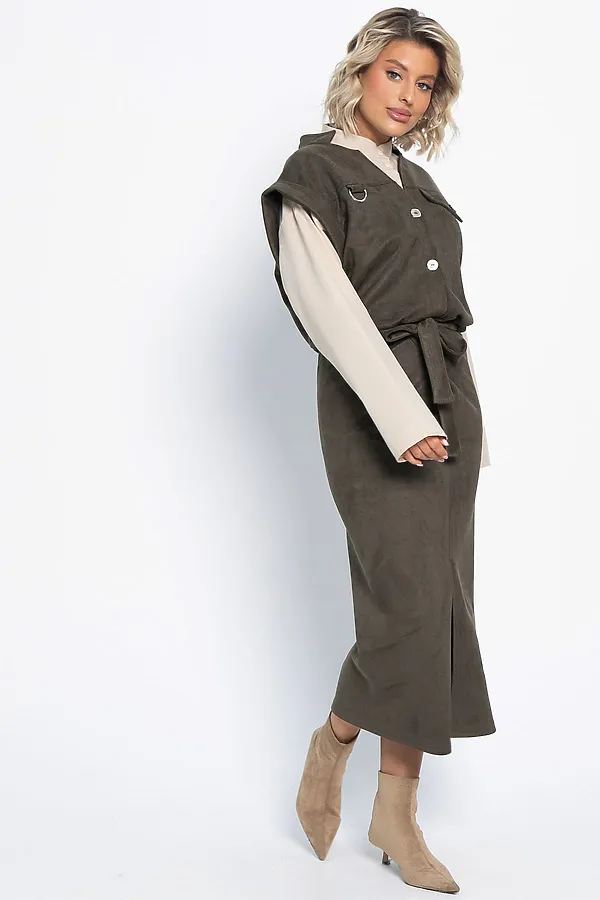 Юбка Мэддис LADY TAIGA, зеленая - фото 2