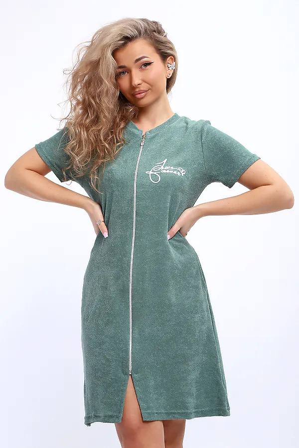 Халат 5719 НАТАЛИ, светло-зеленый - фото 2