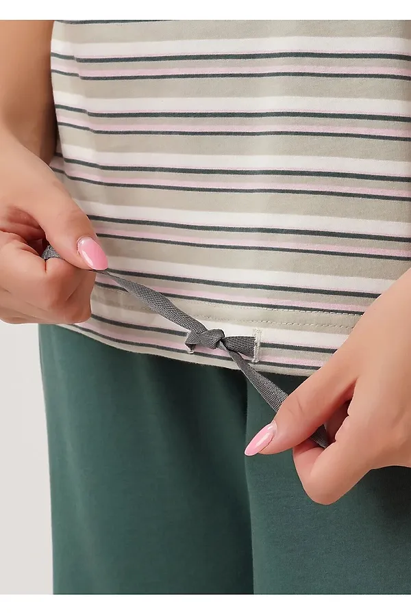 Комплект (Футболка+Бриджи) CLEVER, оливковый/зелёный - фото 2