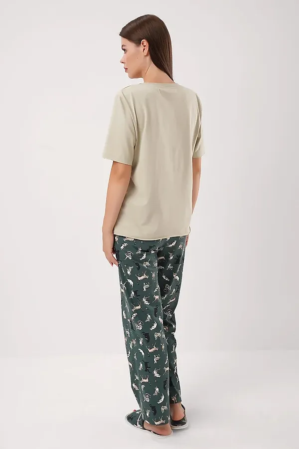 Пижама CLEVER, оливковый/зелёный - фото 2