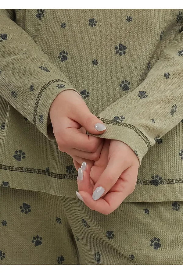 Комплект (Джемпер+Брюки) CLEVER, оливковый/зелёный - фото 2