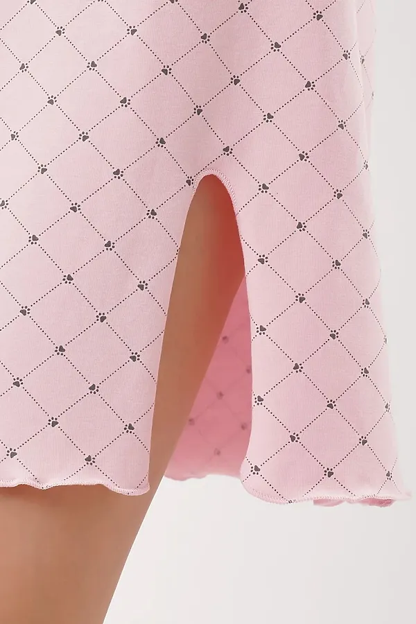 Сорочка CLEVER, св.розовый/зелёный - фото 2