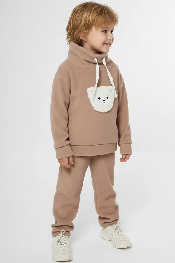 Костюм флис YOULALA, бежевый - фото 2