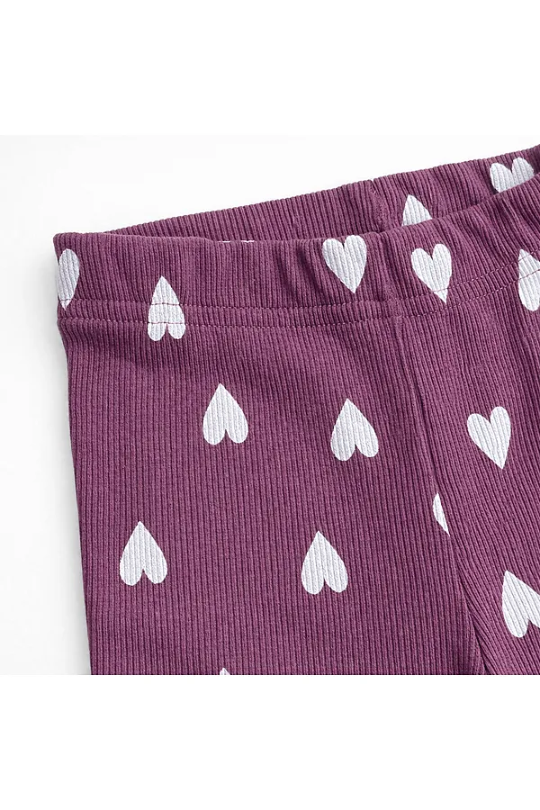 Велосипедки кашкорсе YOULALA, фиолетовый - фото 2