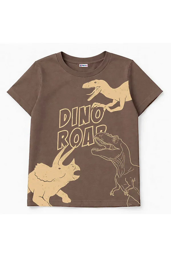 Футболка кулирка YOULALA, коричневый - фото 2