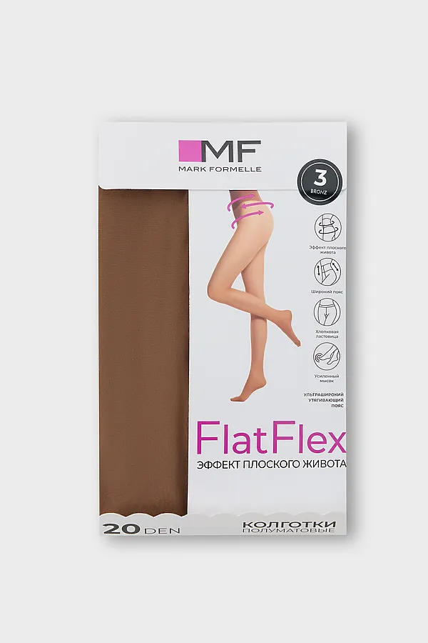 Колготки MARK FORMELLE, бронзовый - фото 2