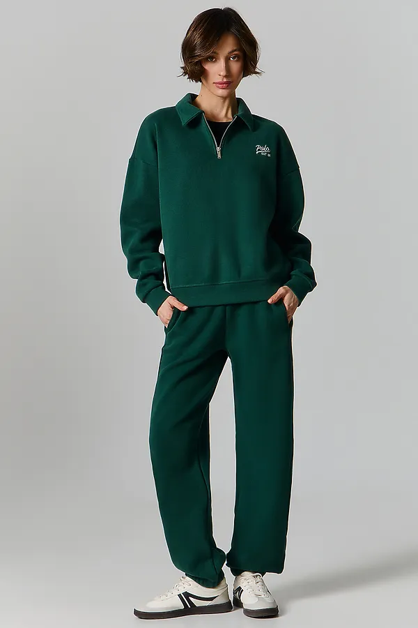 Джемпер женский MARK FORMELLE, т.зеленый - фото 2