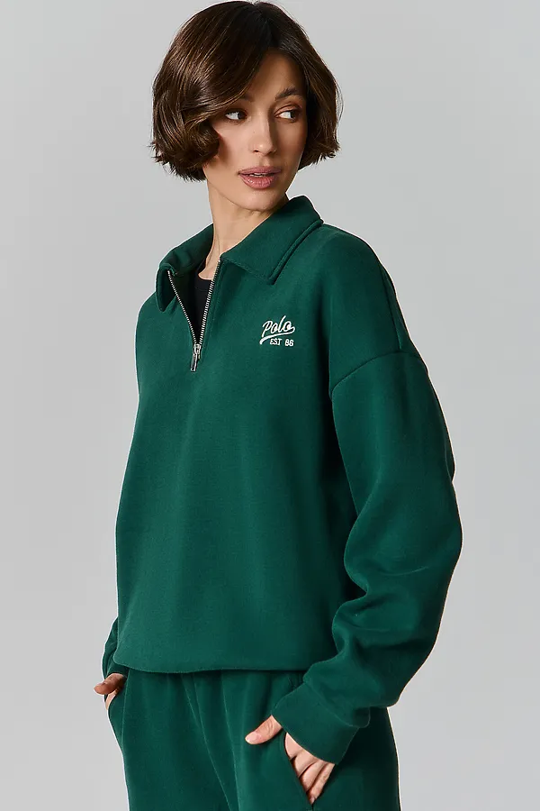 Джемпер женский MARK FORMELLE, т.зеленый - фото 2