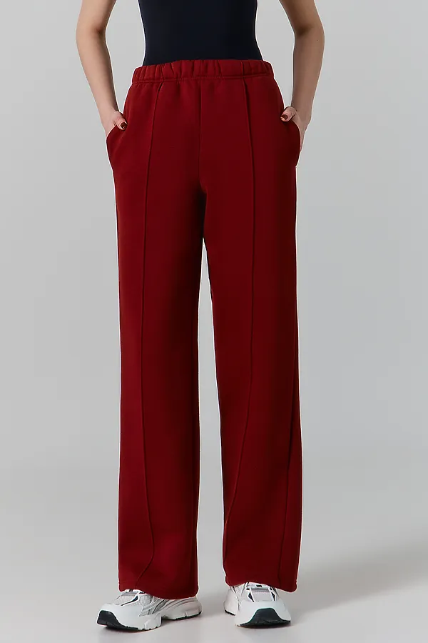 Брюки женские MARK FORMELLE, бордо - фото 2