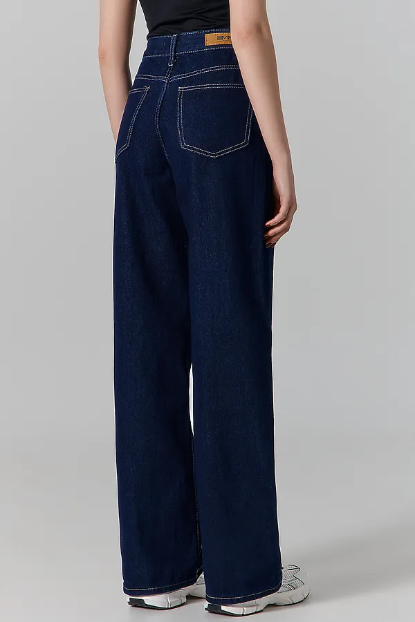 Джинсы женские MARK FORMELLE, темно -синий - фото 2