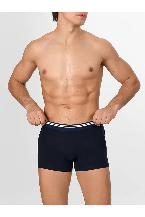 Трусы мужские (3шт) MARK FORMELLE, т.синий +т.синий +т.синий - фото 2