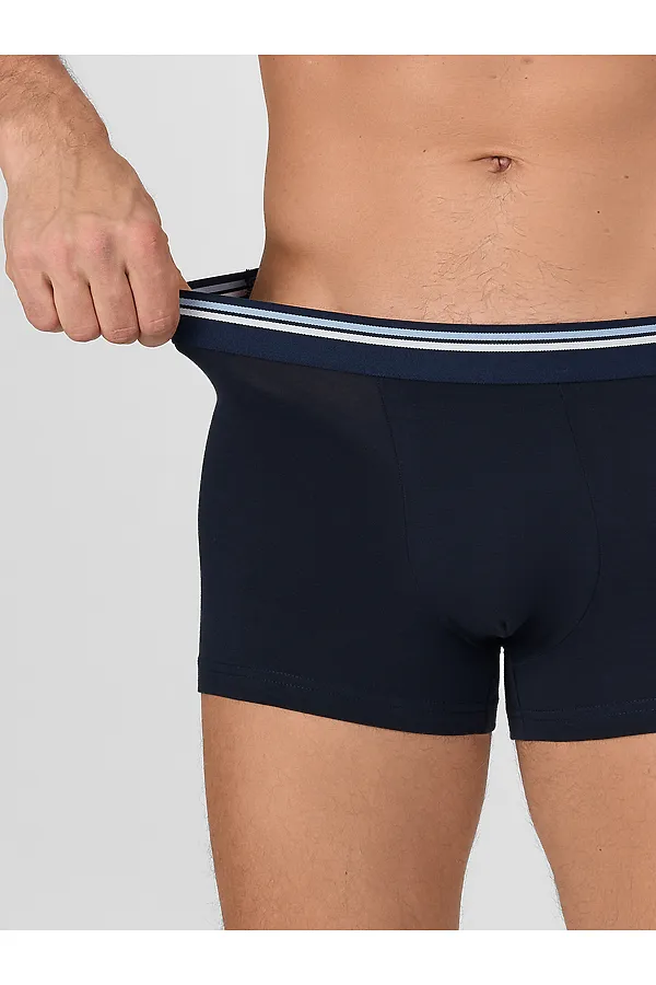 Трусы мужские (3шт) MARK FORMELLE, т.синий +т.синий +т.синий - фото 2