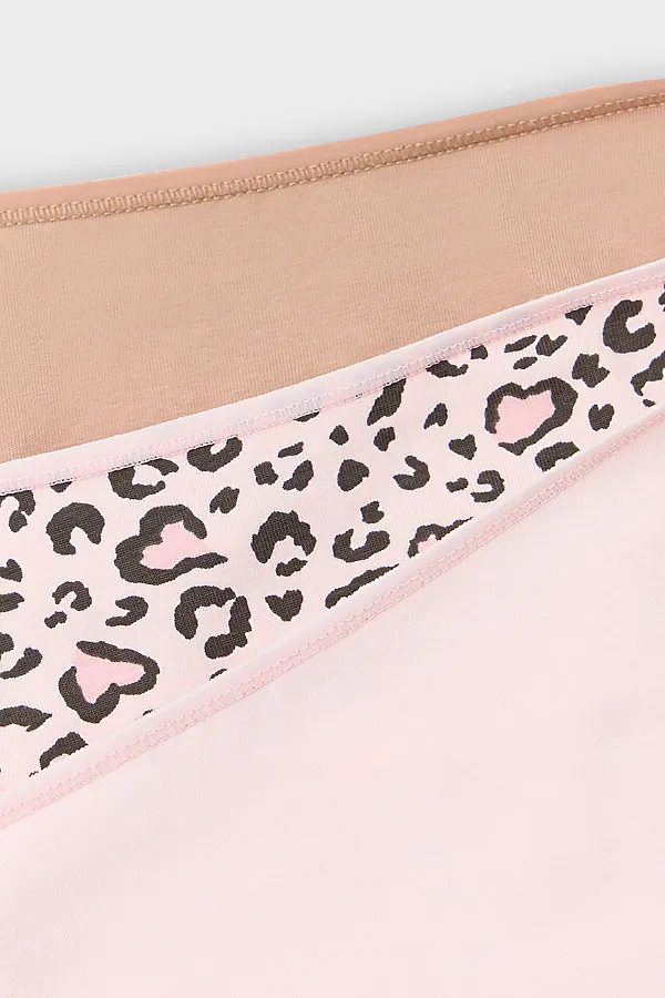 Трусы женские (3шт.) MARK FORMELLE, леопард на розовом - фото 2
