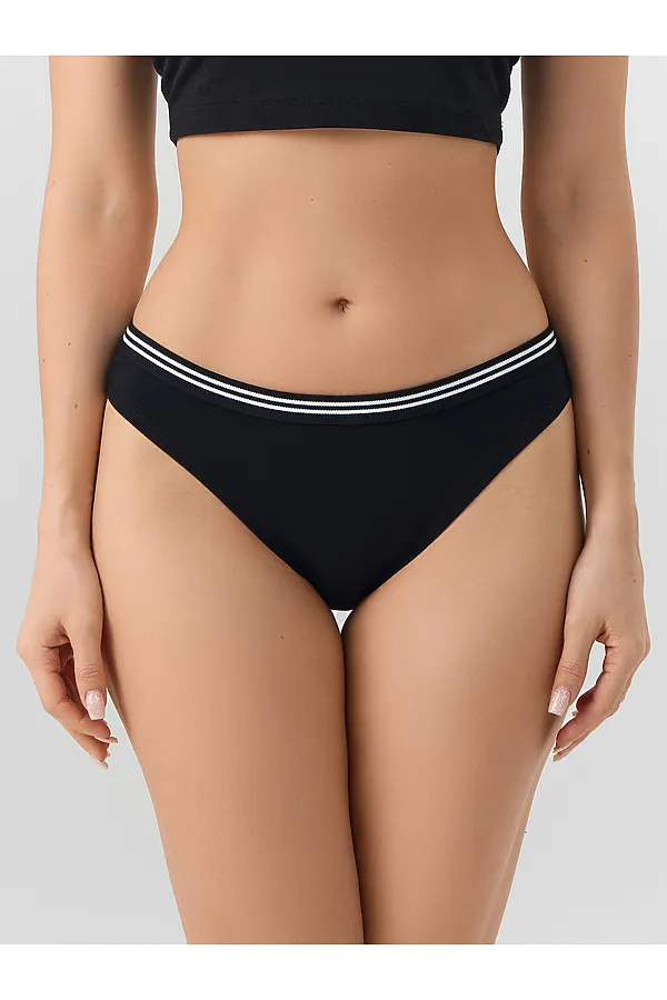 Трусы женские (3шт.) MARK FORMELLE, серый меланж 4306-а-1 - фото 2