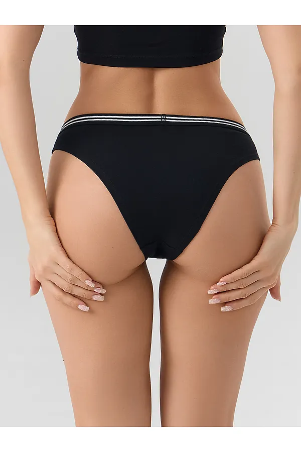 Трусы женские (3шт.) MARK FORMELLE, серый меланж 4306-а-1 - фото 2