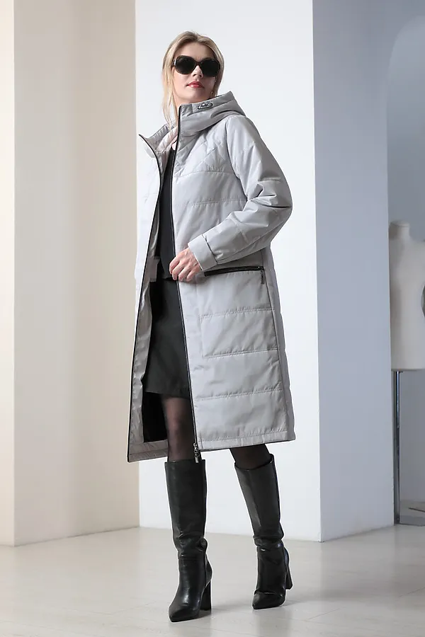 Пальто DIZZYWAY, св.серый - фото 2