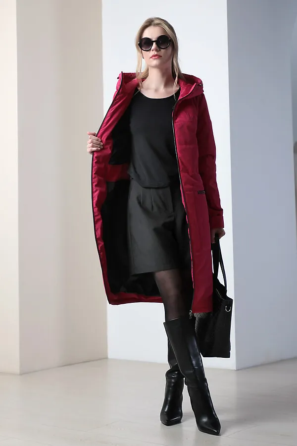 Пальто DIZZYWAY, фуксия - фото 2