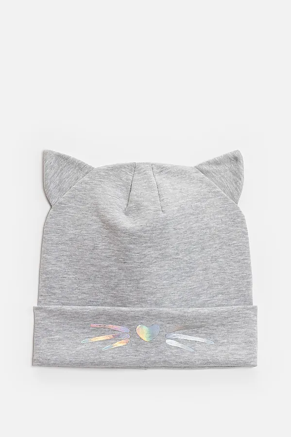 Шапка ACOOLA, серый меланж - фото 2