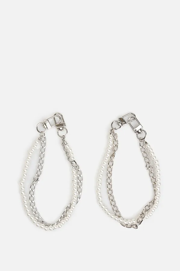 Украшение для детской обуви ACOOLA, серебристый - фото 2