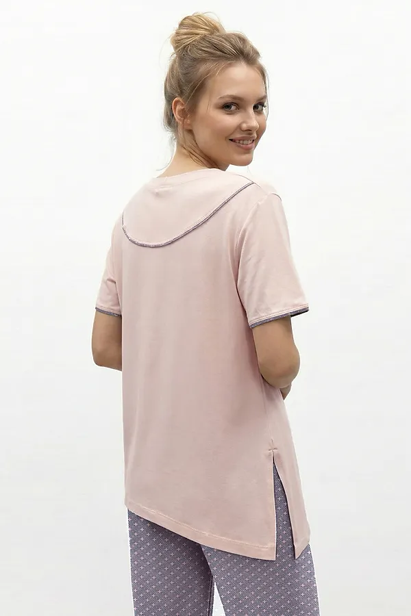 Костюм с брюками 410 НАТАЛИ, розовый - фото 2