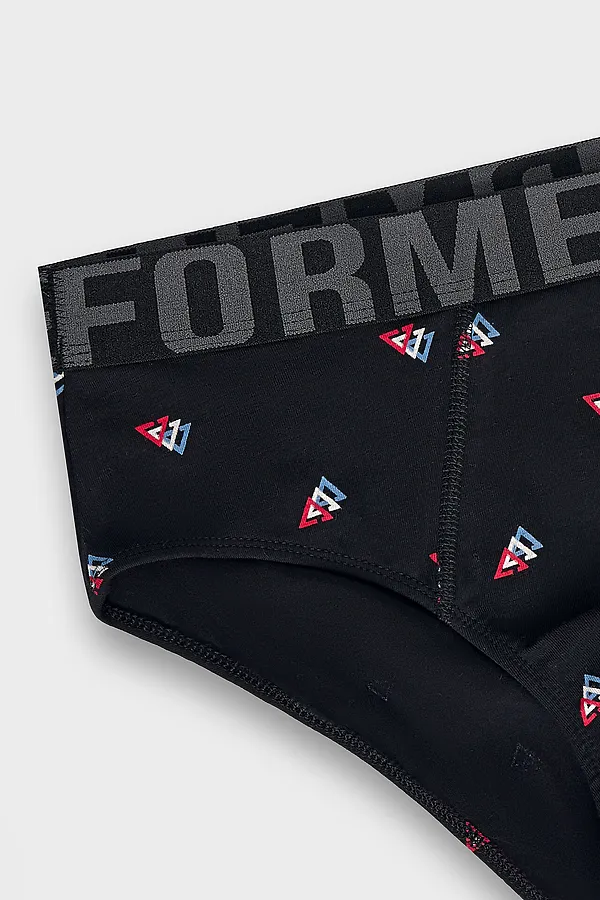 Трусы мужские MARK FORMELLE, узор на черном - фото 2