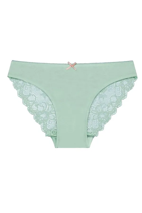 Женские трусы INDEFINI, мятный - фото 2