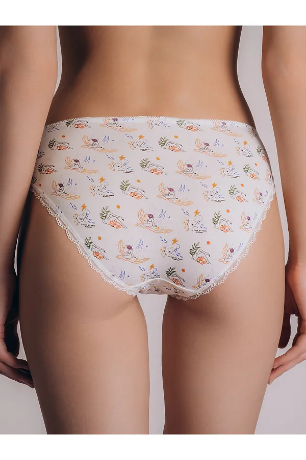 Женские трусы слипы. INDEFINI, белый - фото 2