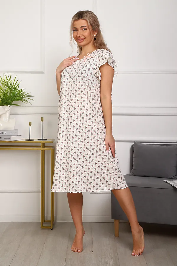 Сорочка 316 НАТАЛИ, экрю - фото 2