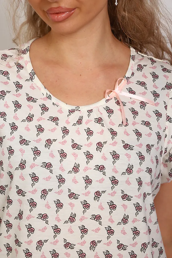 Сорочка 316 НАТАЛИ, экрю - фото 2