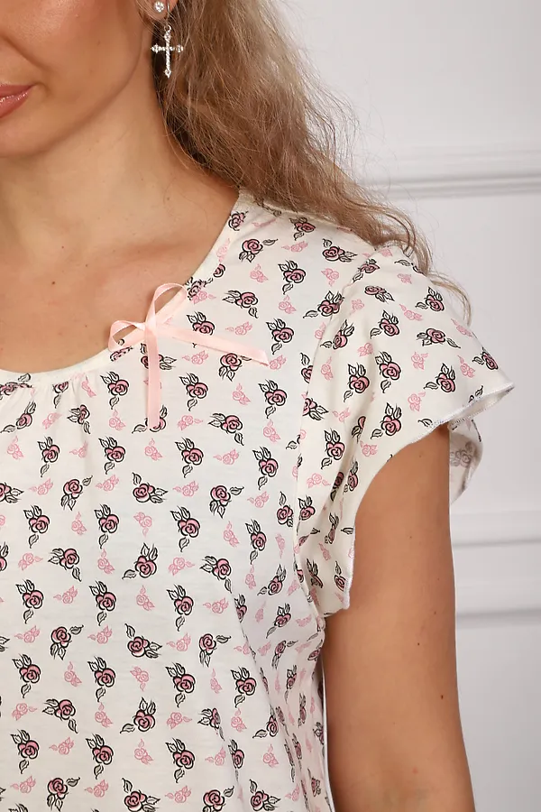 Сорочка 316 НАТАЛИ, экрю - фото 2