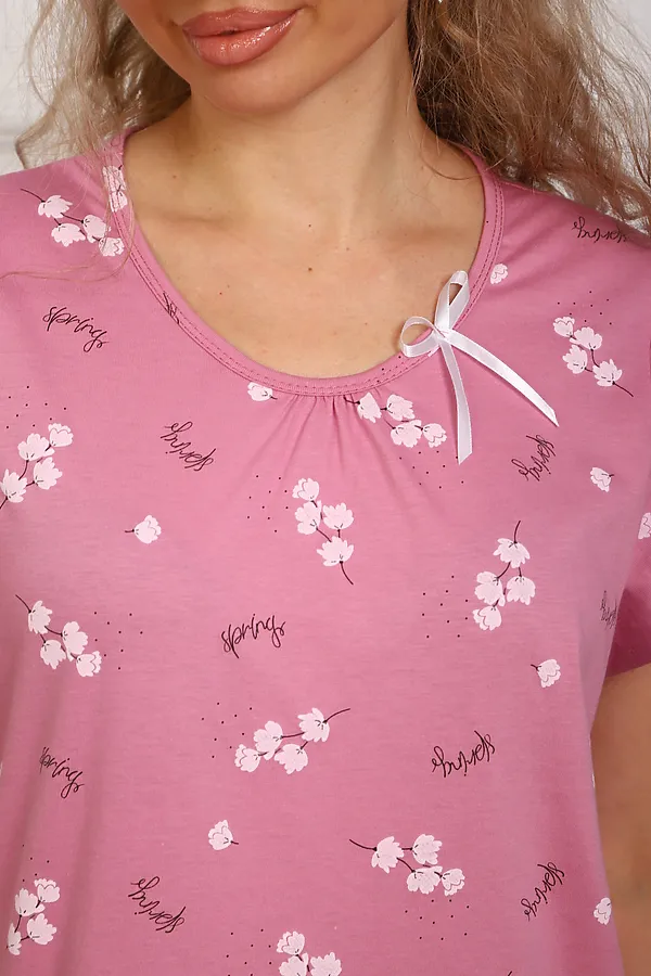 Сорочка 314 НАТАЛИ, лиловый - фото 2