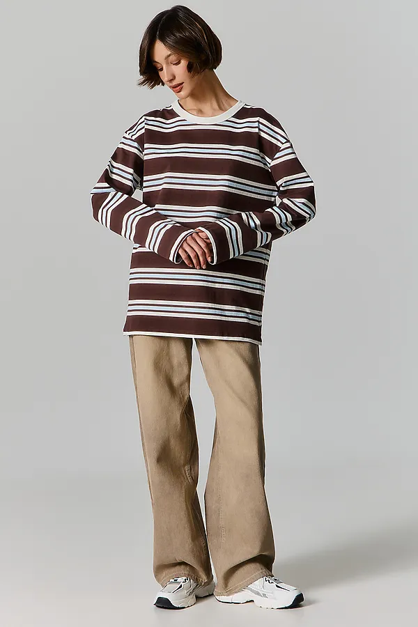 Джемпер женский MARK FORMELLE, полоска на ристретто - фото 2