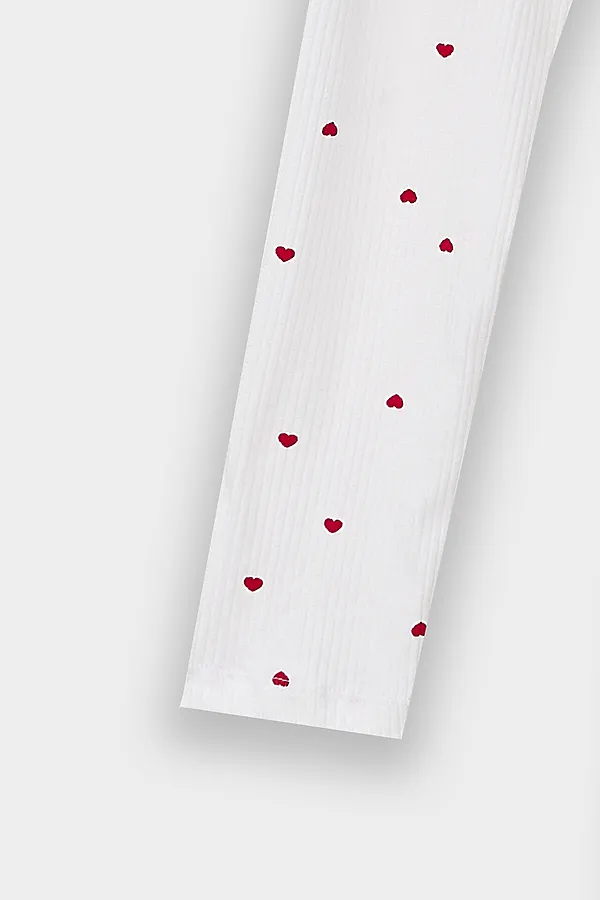 Халат женский MARK FORMELLE, сердечки на белом - фото 2