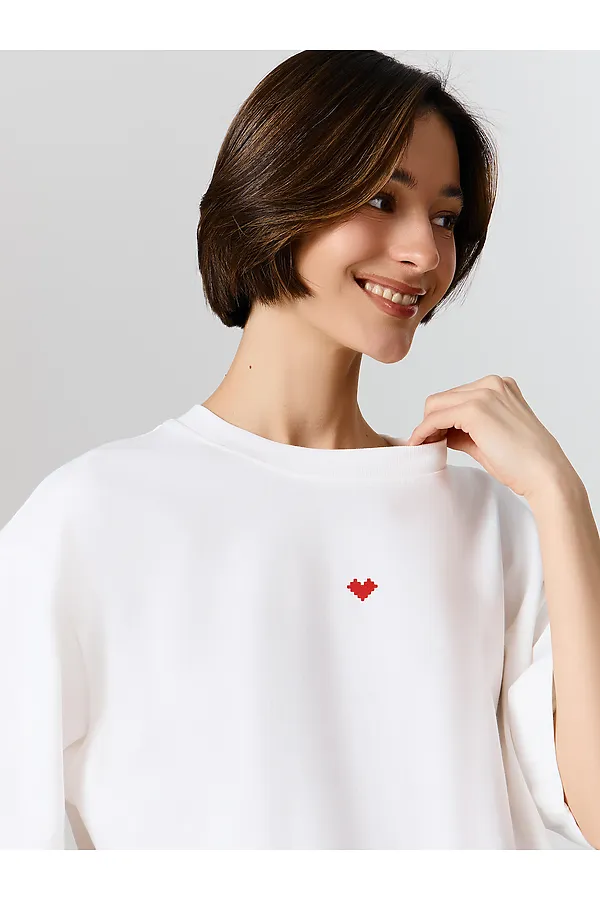 Футболка женская MARK FORMELLE, белый +печать24 - фото 2