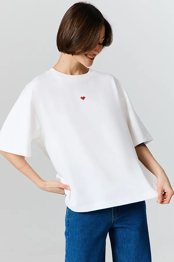 Футболка женская MARK FORMELLE, белый +печать24 - фото 2