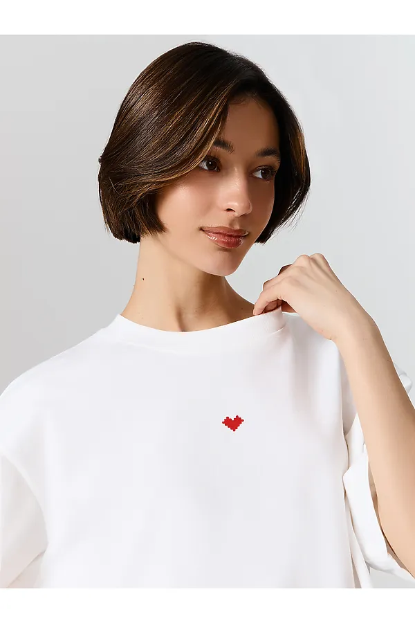 Футболка женская MARK FORMELLE, белый +печать24 - фото 2