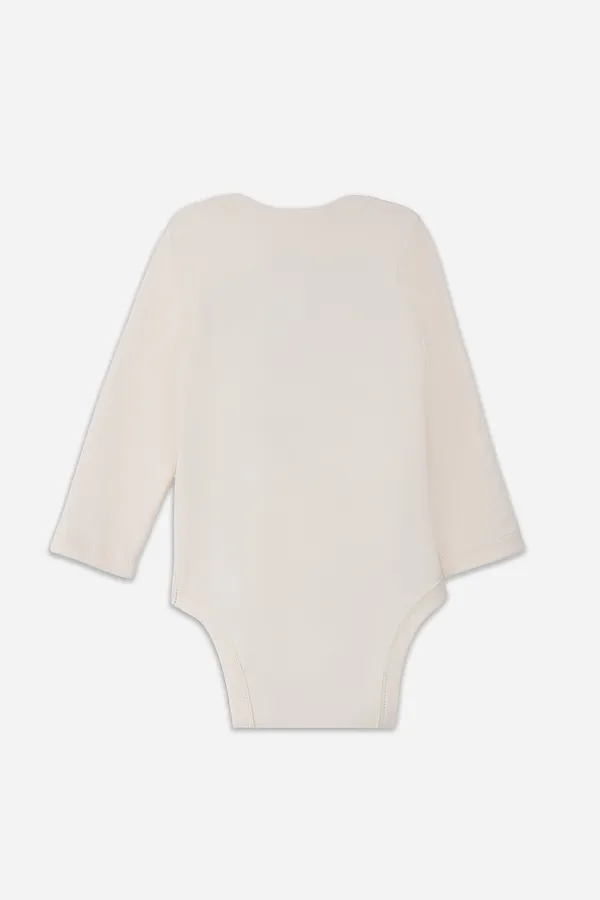 Боди детское (3шт.) MARK FORMELLE, молочный +котики с цветами на молочном +цветочки на розовом - фото 2