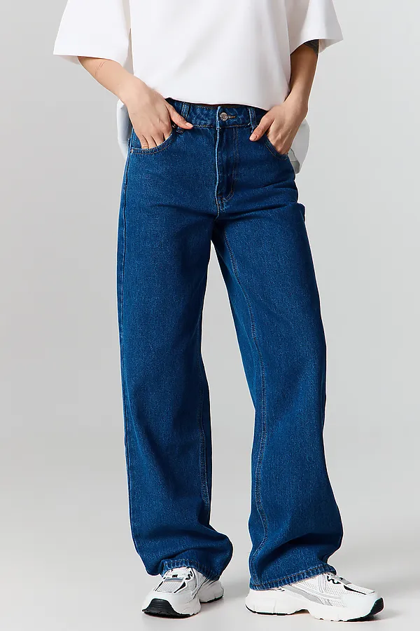 Джинсы женские MARK FORMELLE, синий - фото 2