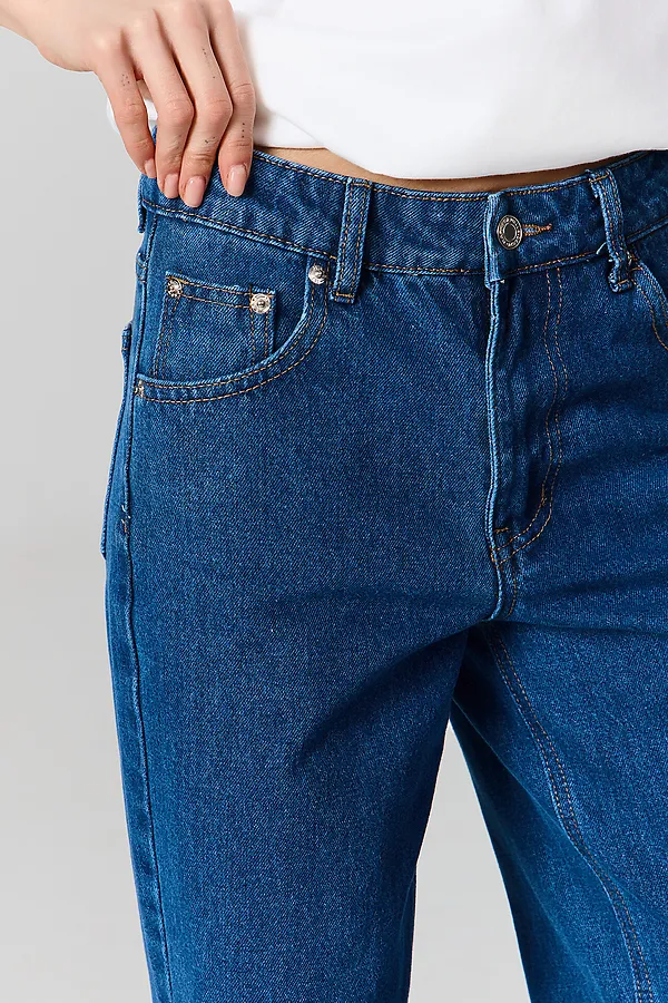 Джинсы женские MARK FORMELLE, синий - фото 2