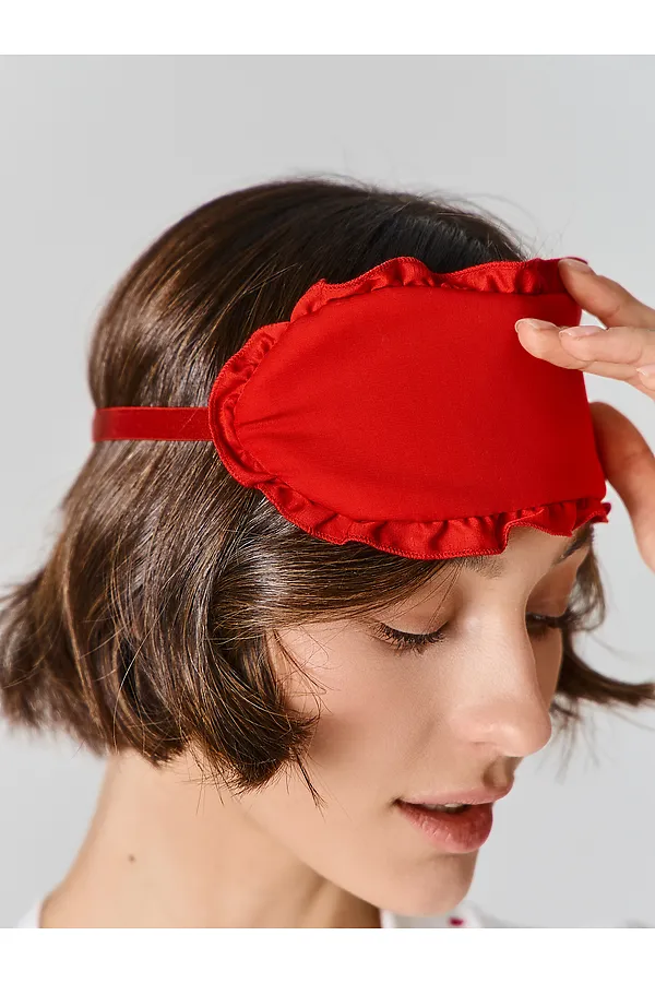 Повязка на голову (для сна) MARK FORMELLE, перец чили - фото 2