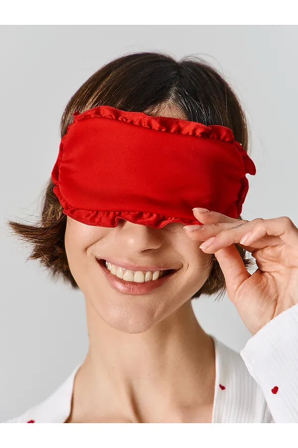 Повязка на голову (для сна) MARK FORMELLE, перец чили - фото 2