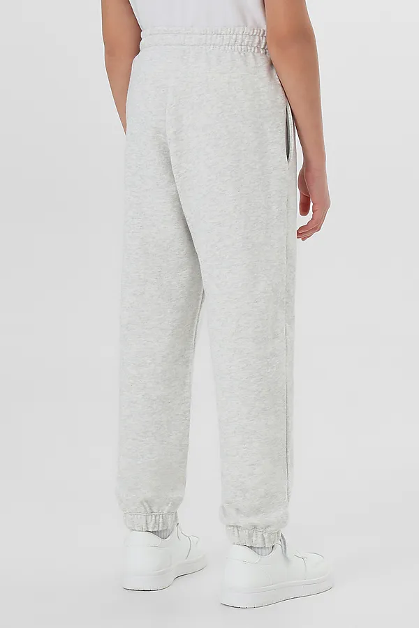 Комплект для девочек (худи, брюки) MARK FORMELLE, серый меланж 4306-а +печать4 - фото 2