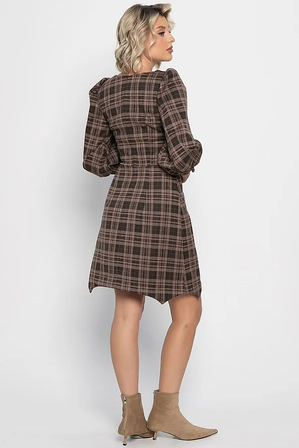 Платье Фелиция LADY TAIGA, коричневое - фото 2