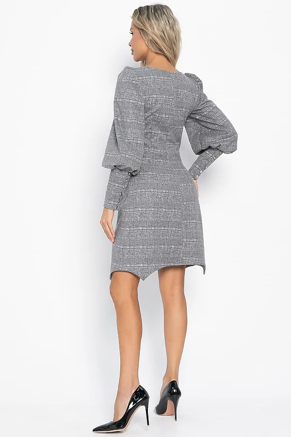 Платье LADY TAIGA, серое - фото 2