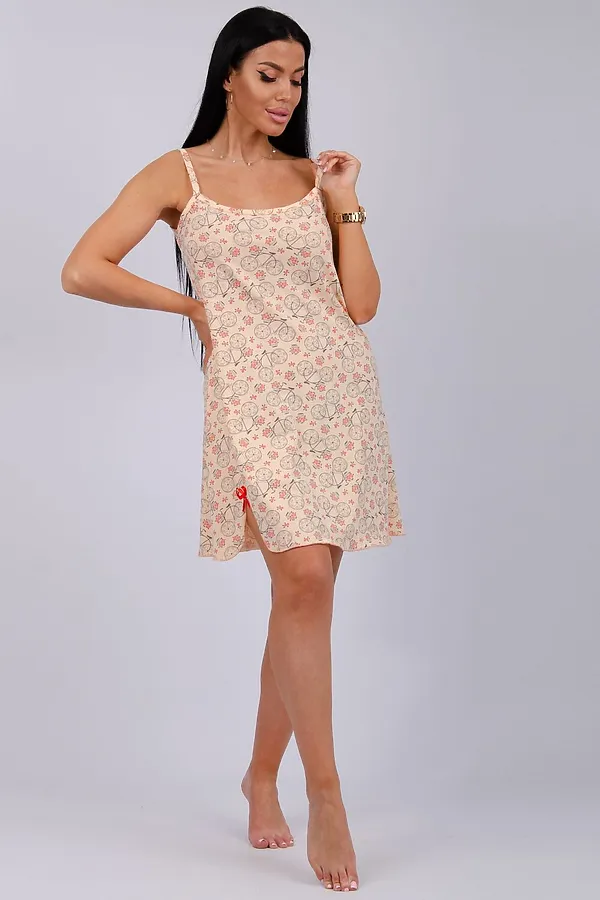 Сорочка Катюша НАТАЛИ, персик - фото 2